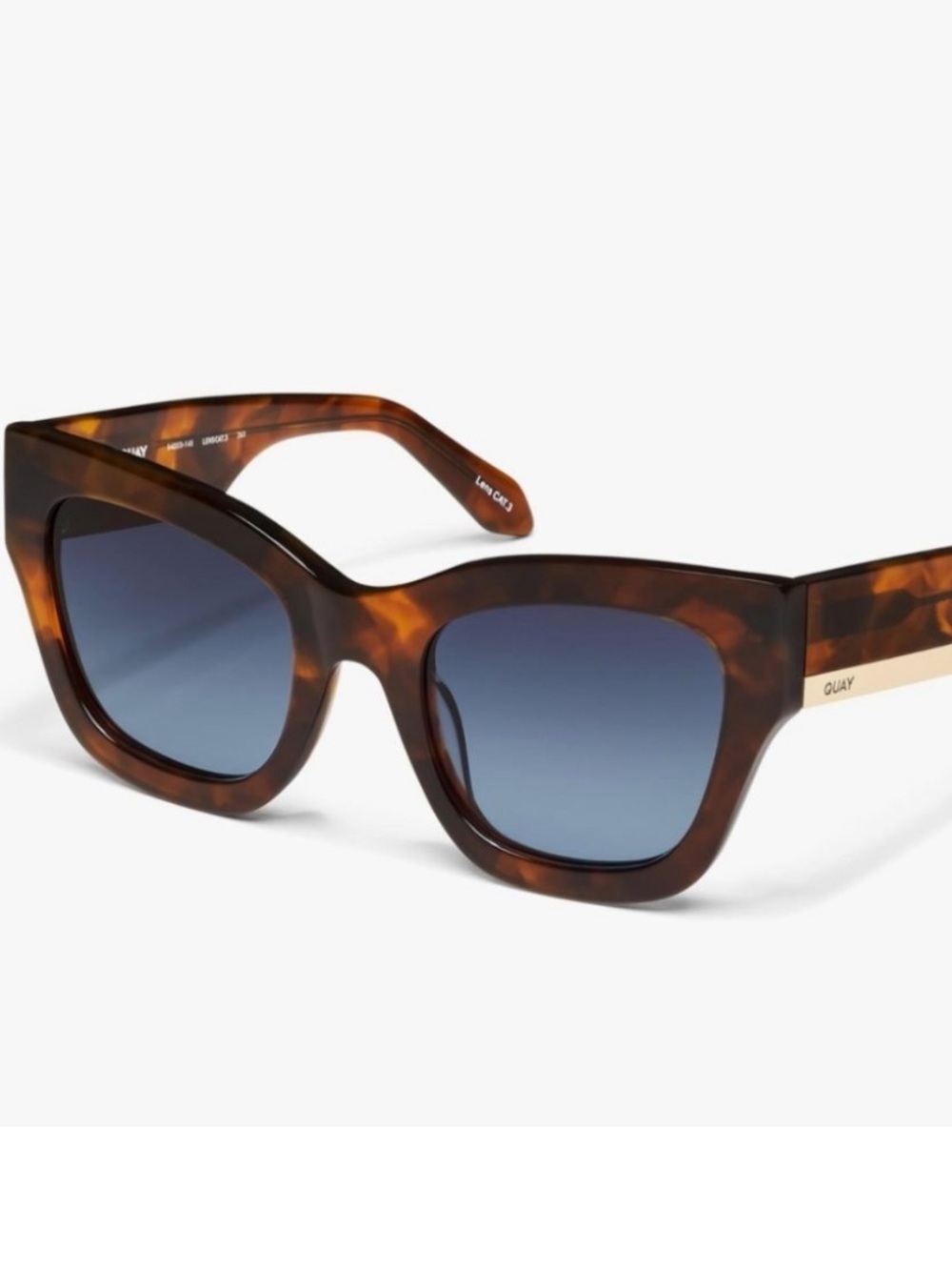 Quay By the Way Tortoiseshell Sunglasses